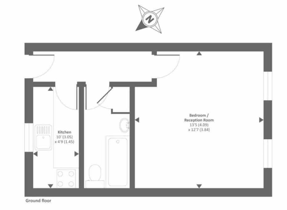דירות Exclusive Flat In Oxford Centre With Ac מראה חיצוני תמונה